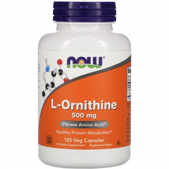 Аминокислота L-Орнитин NOW FOODS L-Ornithine 500 мг. Аминокислота L-Орнитин NOW FOODS L-Ornithine 500 мг.