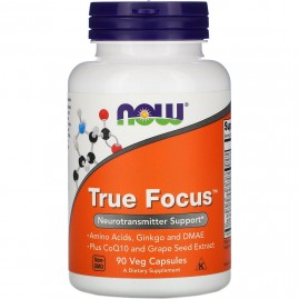 Аминокислота NOW FOODS True Focus, 90 капсул Аминокислота NOW FOODS True Focus, 90 капсул