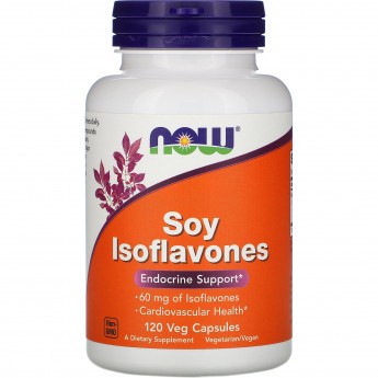Антиоксидант NOW Soy Isoflavones, 150 мг - 120 капсул Антиоксидант NOW Soy Isoflavones, 150 мг - 120 капсул