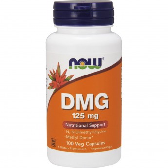 Бад NOW FOODS Dimethyl Glycine 125 мг, 100 капсул Бад NOW FOODS Dimethyl Glycine 125 мг, 100 капсул