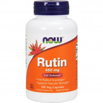 БАД NOW FOODS Rutin, 450мг, 100 капсул