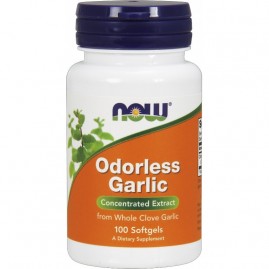 Биологически активная добавка NOW FOOD GARLIC ODORLEES (Экстракт чеснока), 25 мг - 100 капсул Биологически активная добавка NOW FOOD GARLIC ODORLEES (Экстракт чеснока), 25 мг - 100 капсул