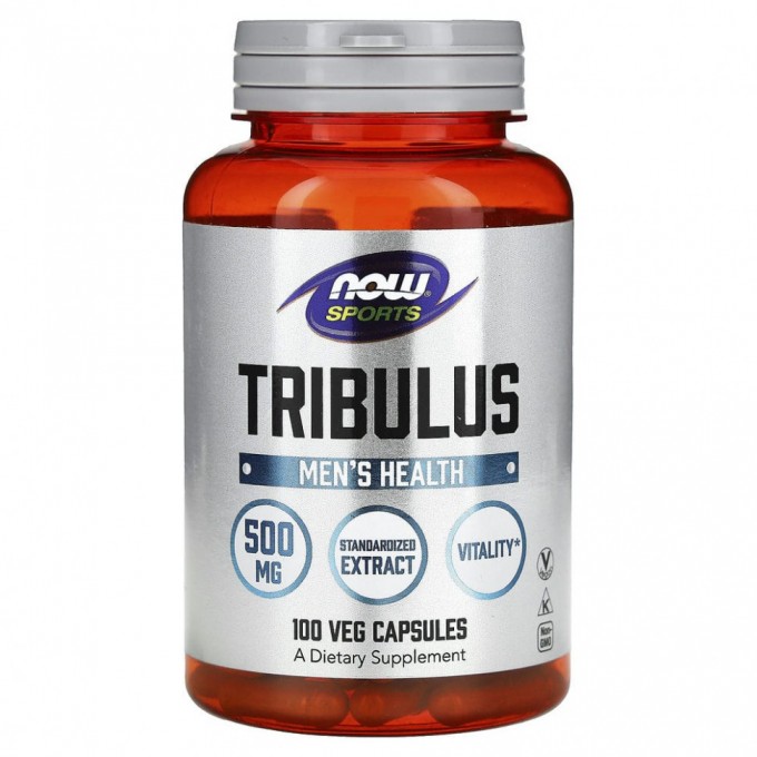 Биологически активная добавка NOW FOODS TRIBULUS (Трибулус), 500 мг - 100 капсул NS2170