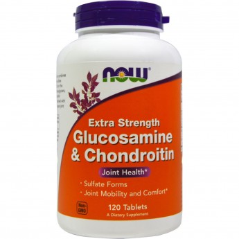 Глюкозамин и Хондроитин Экстра, NOW Glucosamine & Chondroitin Extra - 120 таблеток Глюкозамин и Хондроитин Экстра, NOW Glucosamine & Chondroitin Extra - 120 таблеток