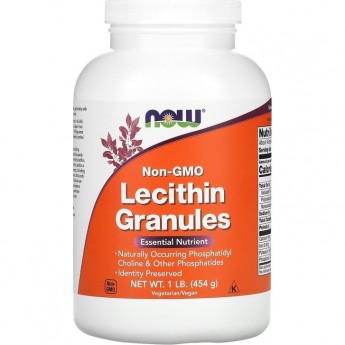 Лецитин NOW Lecithin Granules, 454 г Лецитин NOW Lecithin Granules, 454 г