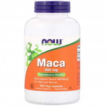 Мака Перуанская NOW FOODS MACA 500 мг 250 капсул Мака Перуанская NOW FOODS MACA 500 мг 250 капсул