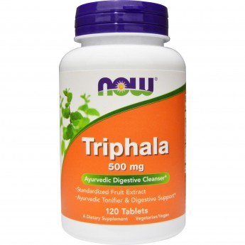 Витаминно-минеральный комплекс NOW Triphala, 500 мг - 120 таблеток Витаминно-минеральный комплекс NOW Triphala, 500 мг - 120 таблеток